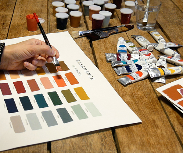 Travail sur la couleur - Atelier Casamance Atelier d'Art