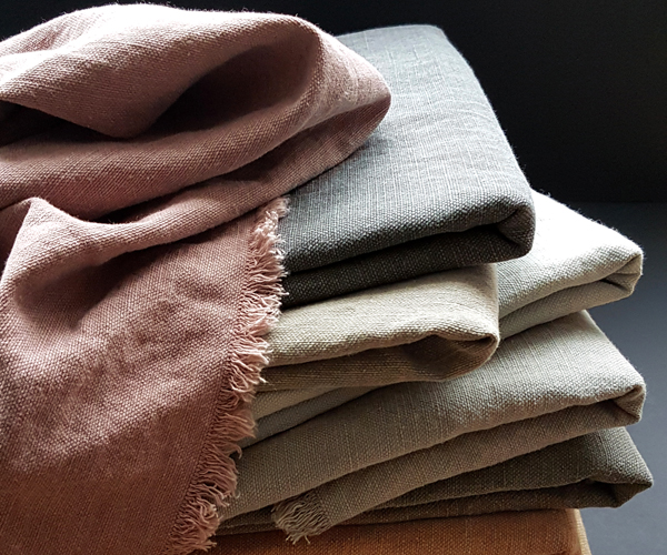 Empilement de tissus Casamance - Atelier d'Art